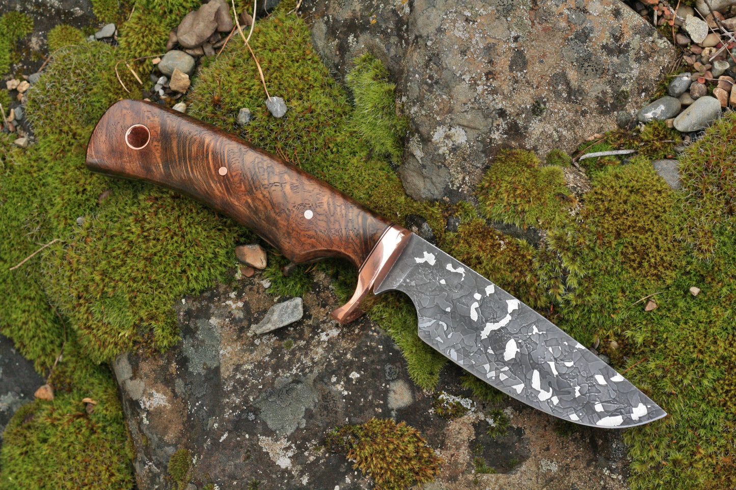 Large Game hunter, figured oak