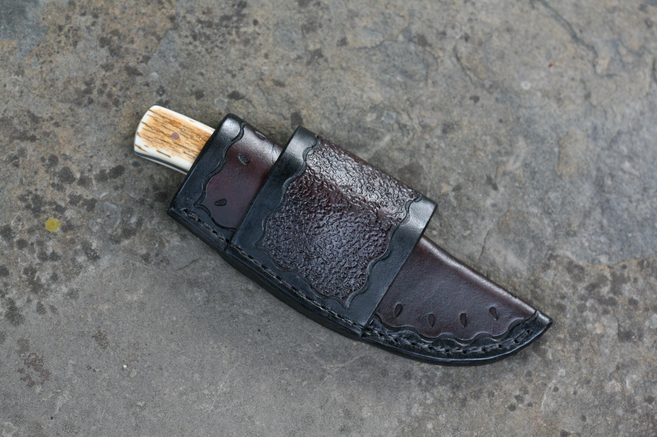 EDC Custom Utility Knife with Mammoth Ivory