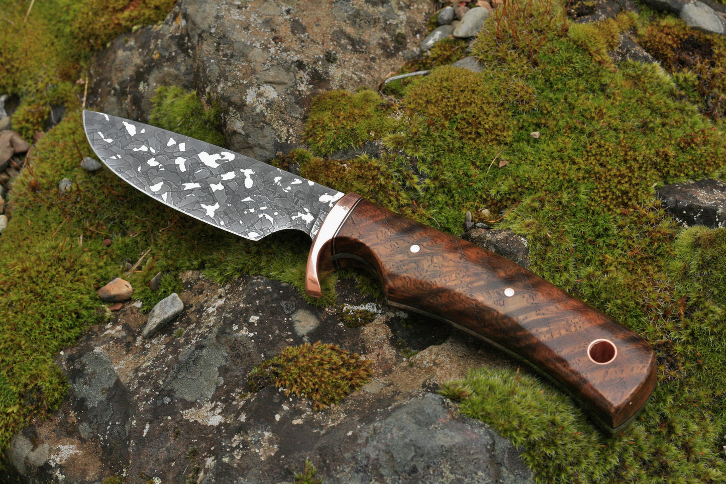 Large Game hunter, figured oak