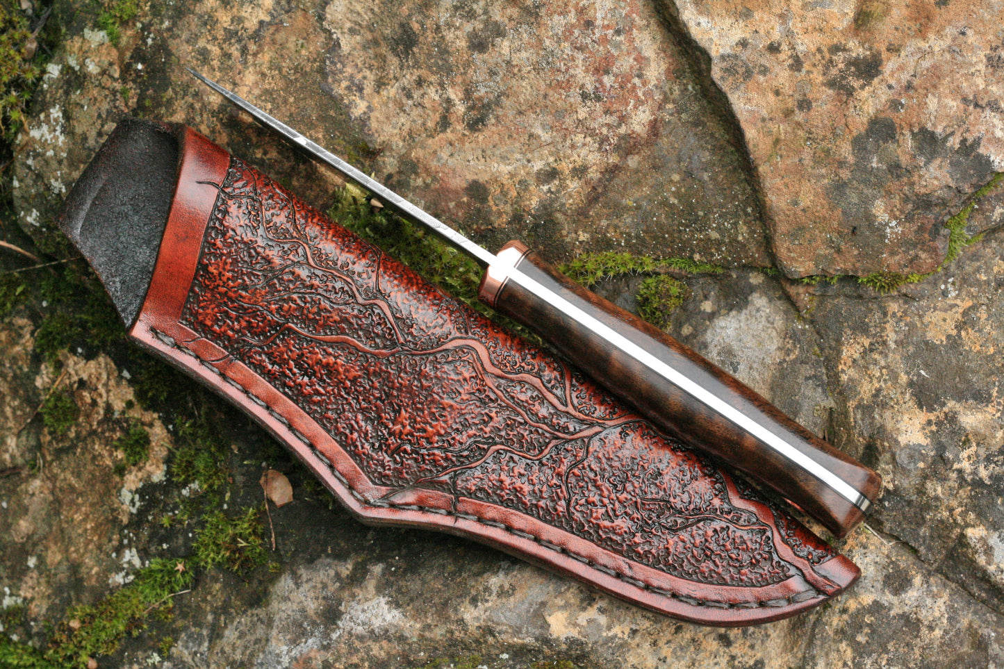 Large Game hunter, figured oak