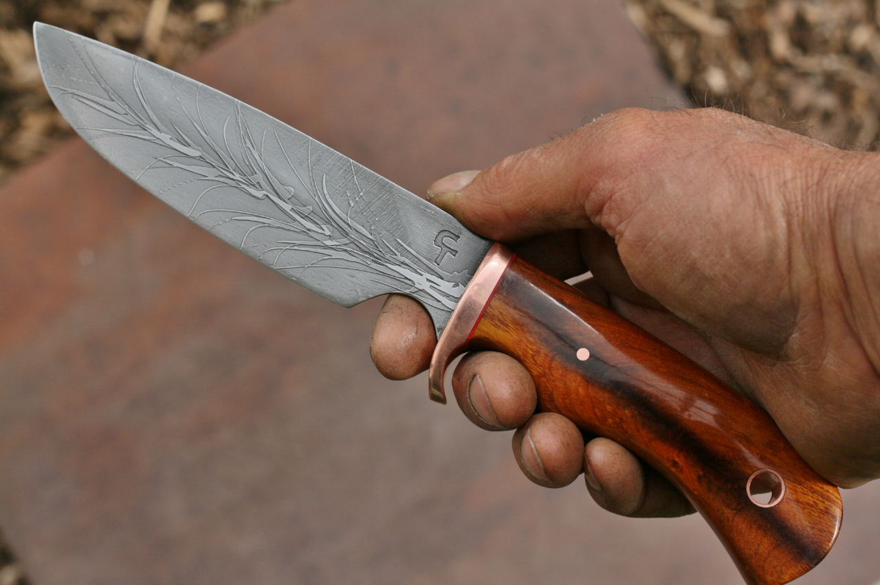 Custom large game hunter, Arizona ironwood