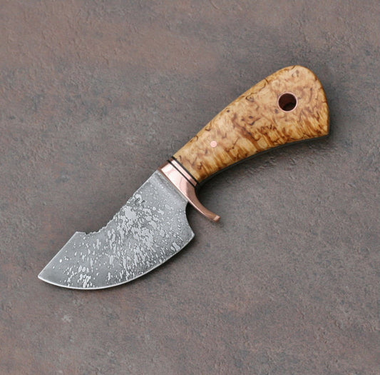 Custom 3 Finger Etched Skinner  - masur birch