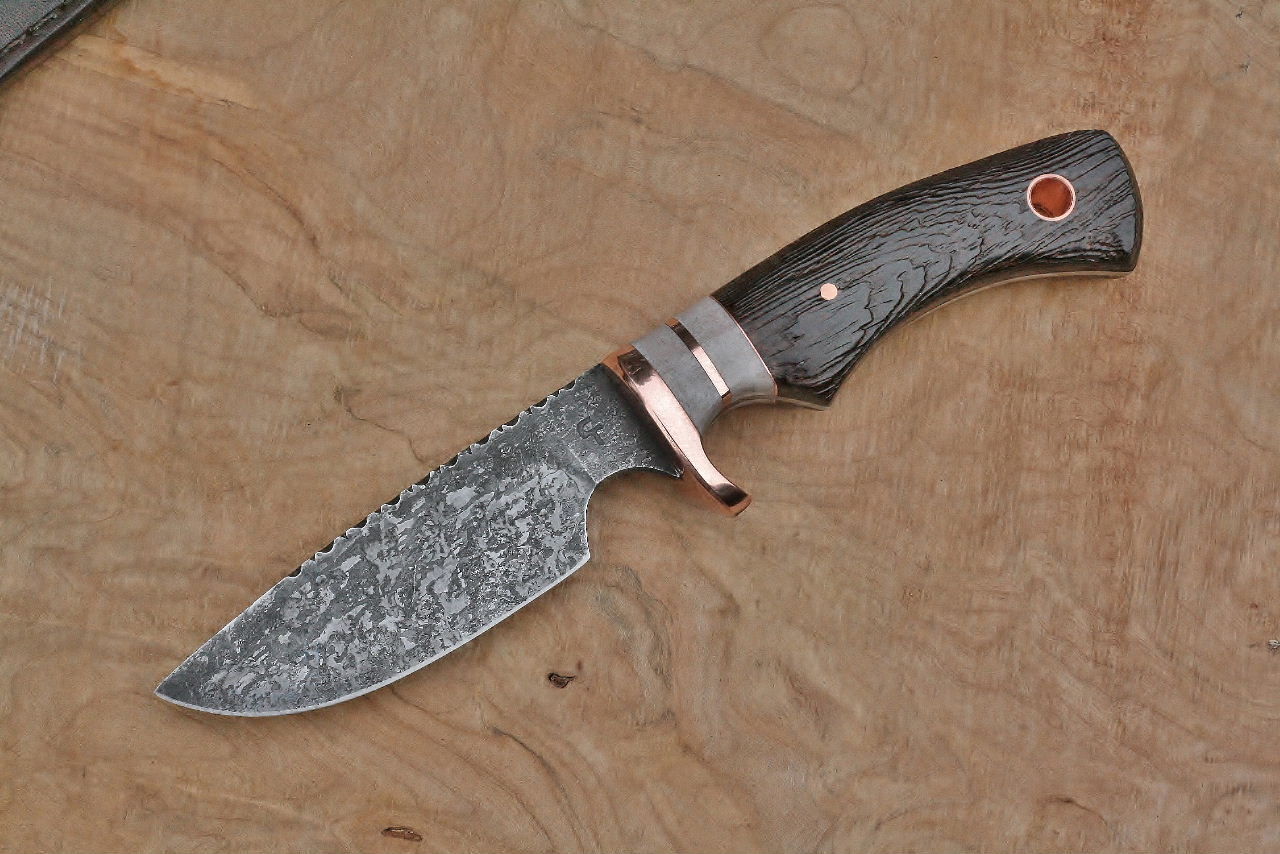 Custom Drop point hunter – C Thomas Knives