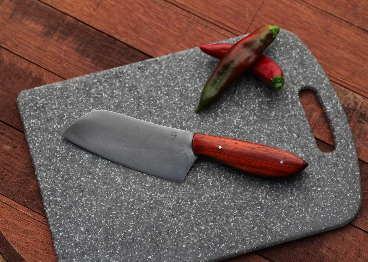 5.75 inch Camp/chef,  African Padauk wood