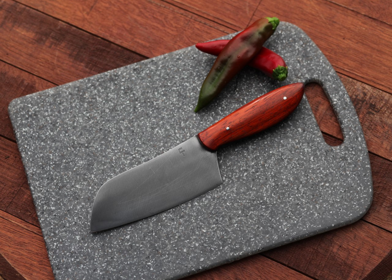 5.75 inch Camp/chef,  African Padauk wood