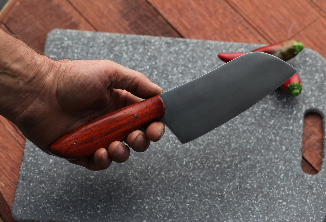 5.75 inch Camp/chef,  African Padauk wood