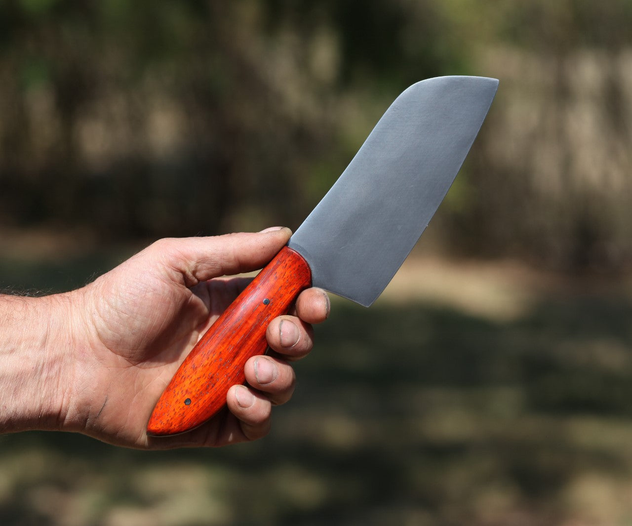 5.75 inch Camp/chef,  African Padauk wood