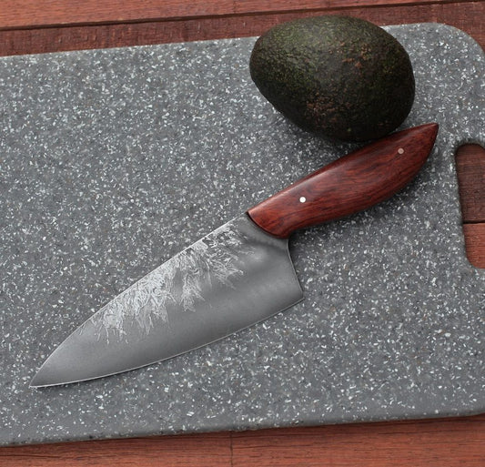 6.5 inch Custom Chefs knife, bubinga