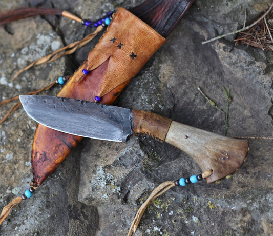 Buffalo Skinner,  caribou antler