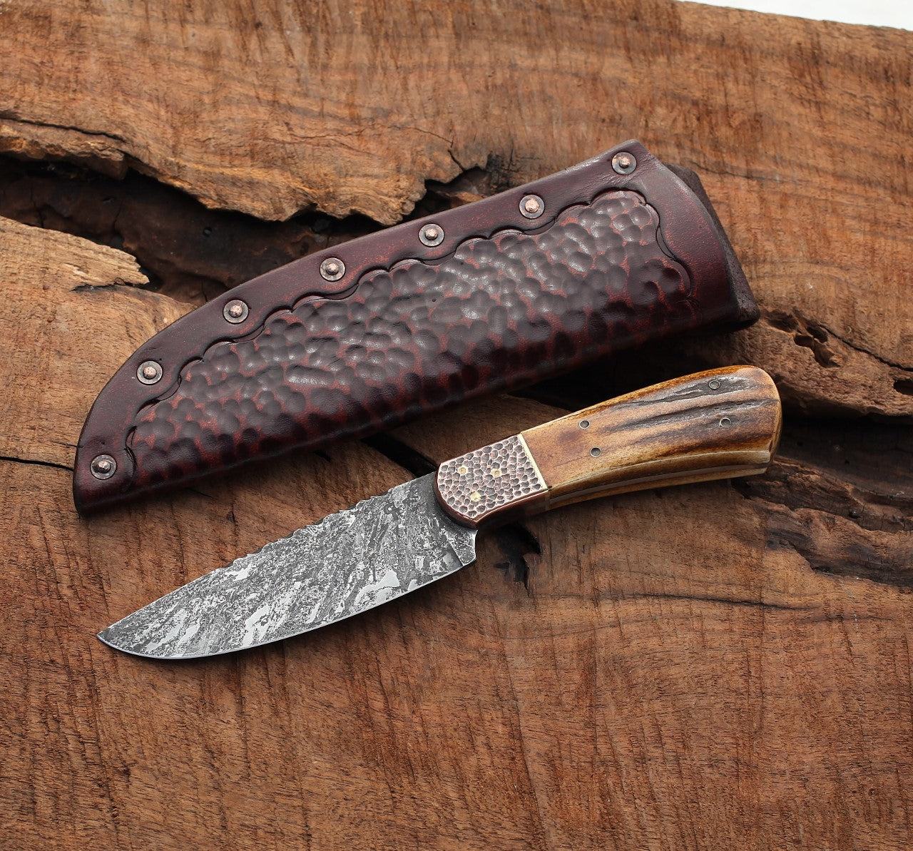 Custom hunter, elk/copper