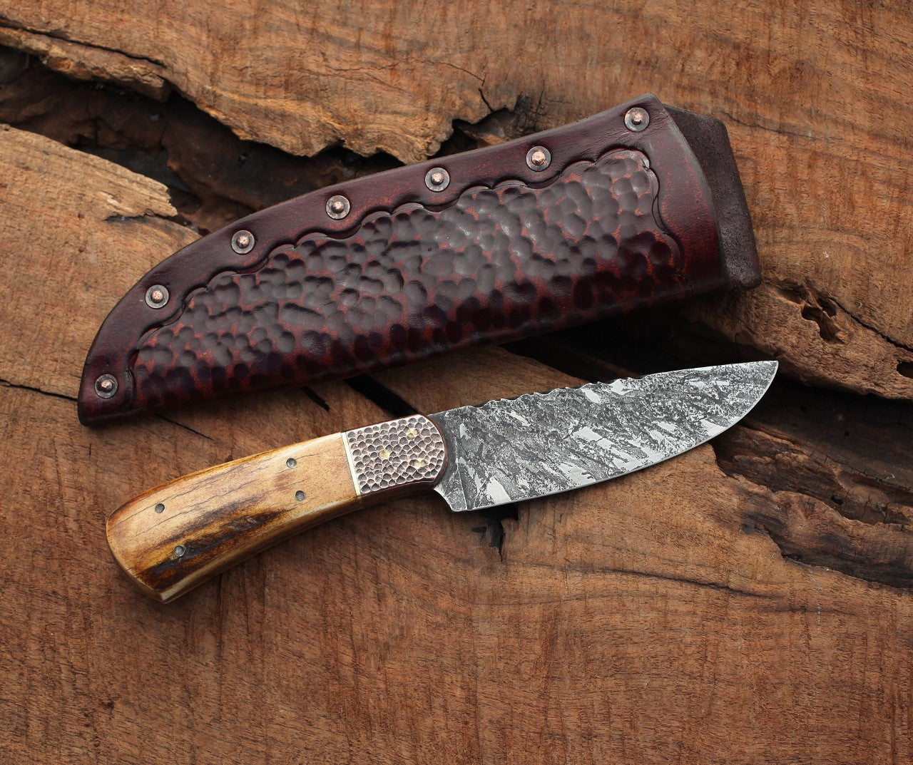 Custom hunter, elk/copper