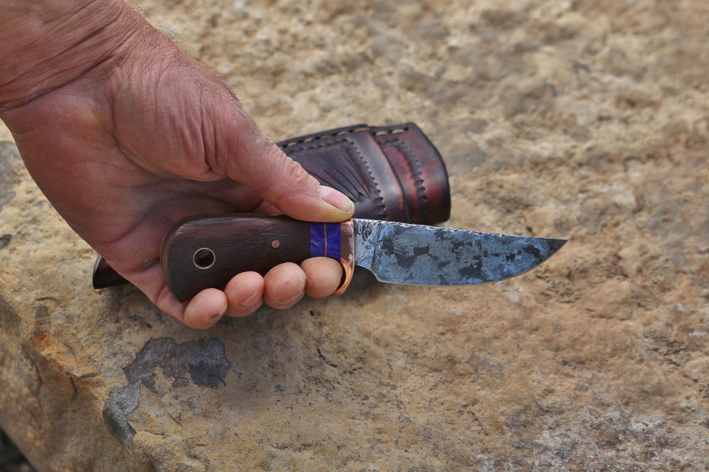 3 finger utility, African rosewood