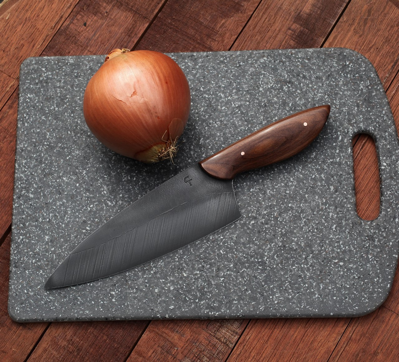 Custom Chefs knife, rosewood