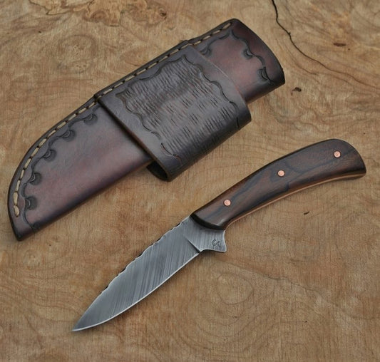 Bird and Trout, ziricote wood