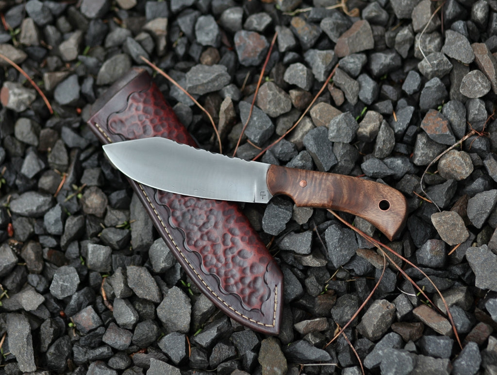 Nessmuk hunter, figured walnut