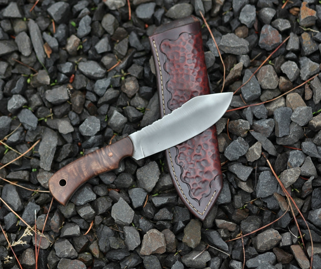 Nessmuk hunter, figured walnut