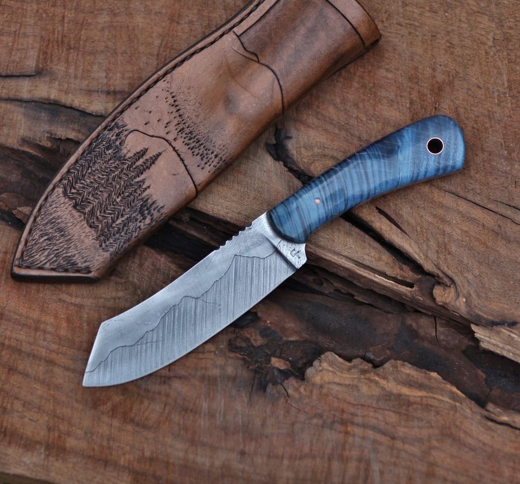 5 inch spay point utility, Andy's camp knife – C Thomas Knives